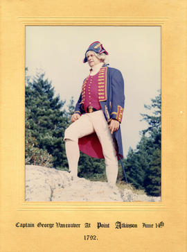 Captain George Vancouver at Point Atkinson, June 14th, 1792