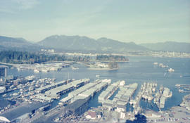 British Columbia - Vancouver skyline : view from north side of Westcoast bldg