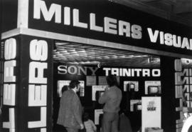 Millers display of televisions