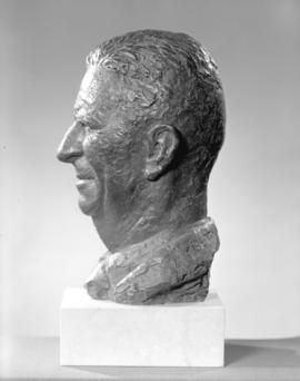 [Bust of Philip Bateman Stroyan, Superintendent, Vancouver Parks, 1945-1961]