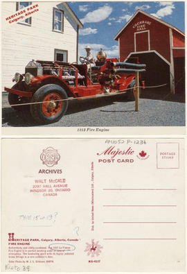 1912 Fire Engine [at Heritage Park, Calgary, Alberta]