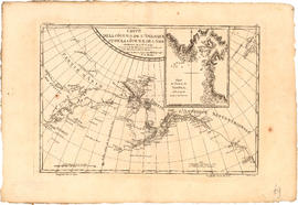 Carte de la cote N.O. de l' Amerique et de la cote N.E. de l'Asie