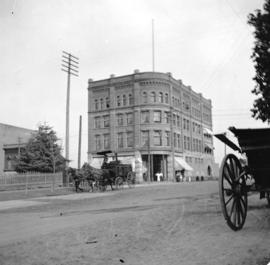 [Hudson's Bay Company building at Georgia and Granville Streets]