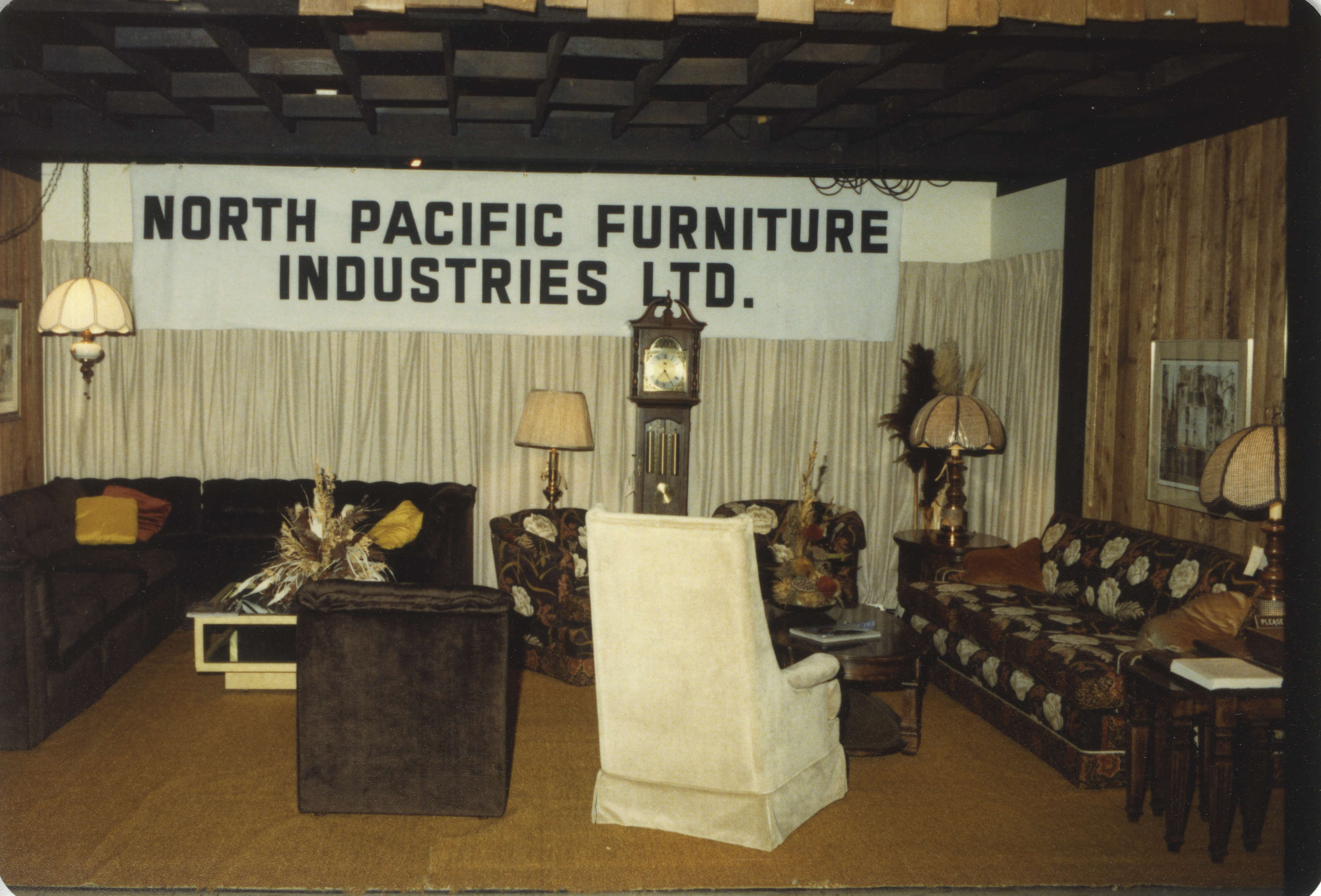 North Pacific Furniture Industries Ltd Display Booth City Of