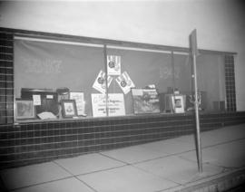 [Vancouver Board of Trade 60th Anniversary window display]