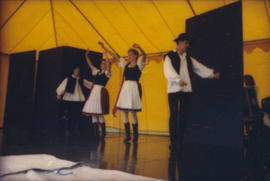 Dance performance on Chevron Stage