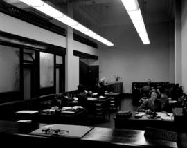 [Interior view of the Montreal Trust Company offices]