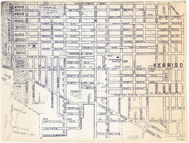 Sheet 22 : Vine Street to Thirty-first Avenue to Camosun Street to Fifty-first Avenue