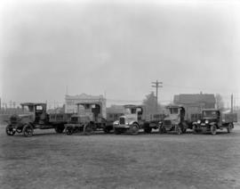 Arrow Transfer fleet of trucks