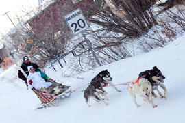 Day 006, torchbearer no. 009, Martha B - Old Crow, YT, Yukon Territories