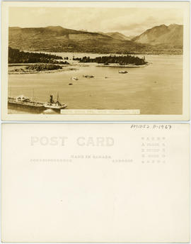 North Shore Mts. [mountains] from Vancouver, B.C.