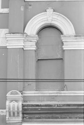 [Detail of pilasters and capitals on Water Street]