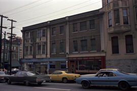 [Buildings on Homer Street at the intersection of West Pender Street]