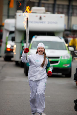 Day 106, torchbearer no. 121, Hayley M - Vancouver