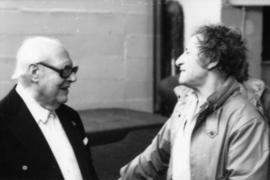 Andrés Segovia and Marcel Marceau in Vancouver