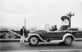 Decorated B.C. Automobile Club vehicle