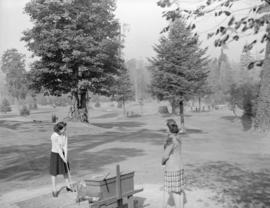 Golf course in Stanley Park