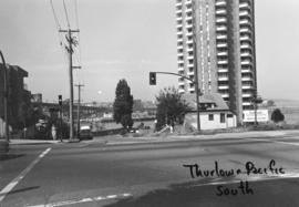 Thurlow and Pacific [Streets looking] south