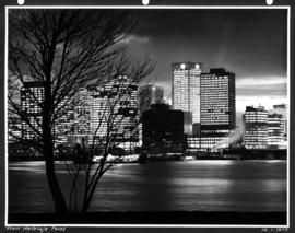 [Downtown buildings at night] from Hallelujah Point