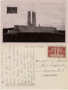 Vimy Ridge : memorial Canadien