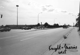 Knight [Street] and Marine [Drive looking] west