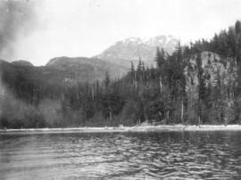 [View of Britannia Beach from the water]