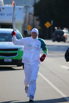 Day 103, torchbearer no. 130, Blake C - Tsawwassen