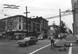 Homer and Pender [Streets looking] south