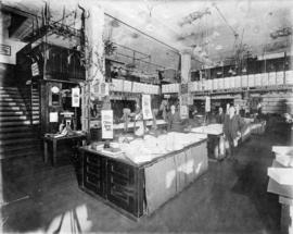 [Interior of Woodward's Department Store at Hastings Street and Abbott Street]