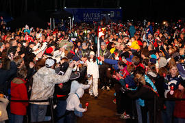 British Columbia, Community Celebration, Day 97, Feb 3, February 3 2010, Powell River, Torchbeare...