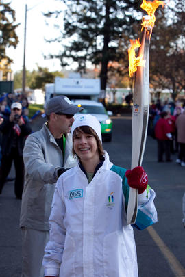 Day 003, torchbearer no. 065, Riley Monnet - Parksville