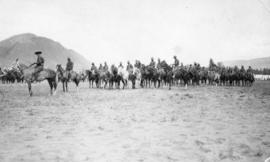 [Soldiers on horses]