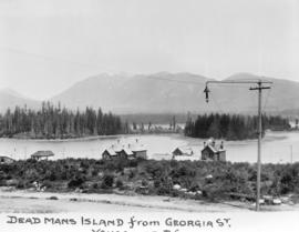 Deadman's Island from Georgia Street