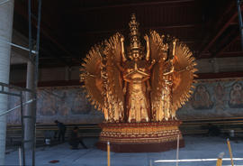 Statue inside Richmond Buddhist Temple