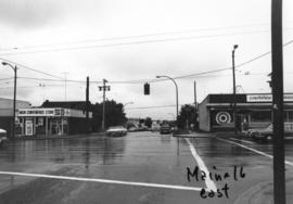 Main [Street] and 16th [Avenue looking] east