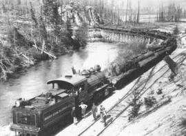 [Brooks-Scanlon-O'Brien Company Limited] main line train of logs