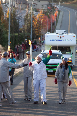 Day 003, torchbearer no. 040, Charles Garrett - Nanaimo