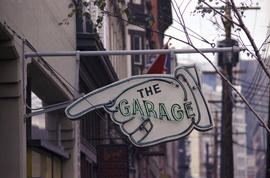 [12 Water Street - The Garage sign]