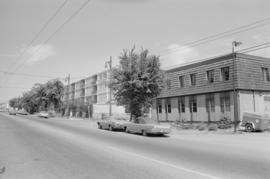 [North bound view of east side of 8800 block of Granville Street]