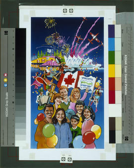 Centennial Canada Day poster