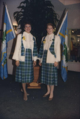 Two members of the Centennial staff team