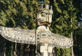 Totem poles at Brockton Point