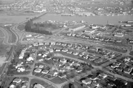 Aerial view of Fraser River