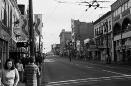 View of 100 block East Pender Street