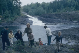 Elk River lower falls, Campbell R. [River]