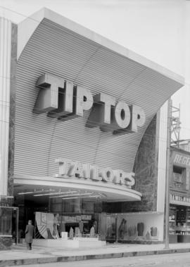 Aluminum Co. of Canada : window frames and light post [Tip Top Tailors]