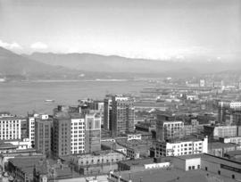 Vancouver from top of old Hotel Vancouver