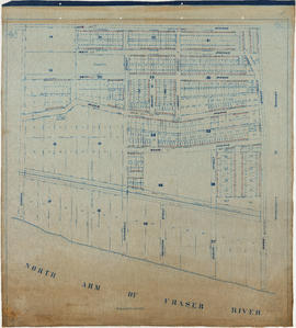 Water service map of South Vancouver : Doman Street to Park Street (Boundary Road) and 67th Avenu...