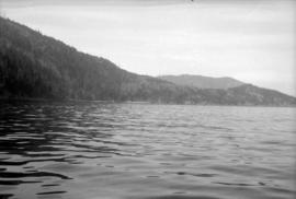 [Bowen Island scene from boat trip March 7, 1953]