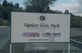 Variety Kids Park signboard